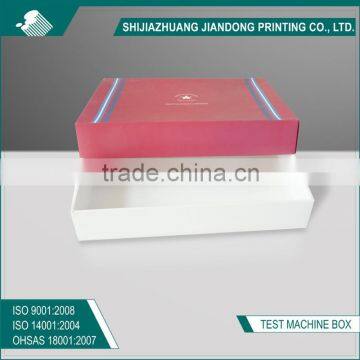 custom printed garment packaging box