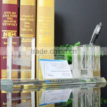 Hot Sale Crystal Glass Office Stationery Items Use List photo-2