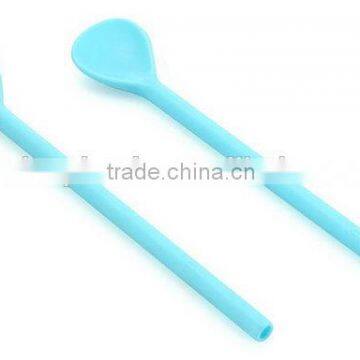 Special unique bulk plastic spoon straw