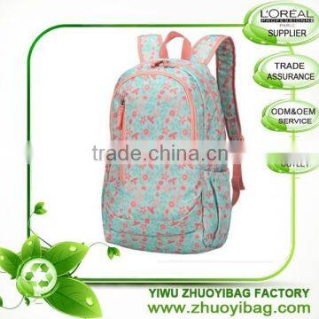 2016 Manufacturer Wholesale colorful backpack daily computer packsack and travel shoulder bag