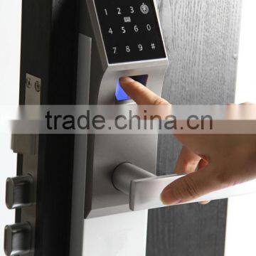 household door fingerprint password lock