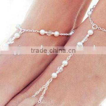 Newest design fashion gold indian jewelry anklet