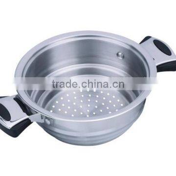 High Quality Cooking Pots 16pcs Stainless Steel Thermometer Cookware Set photo-3