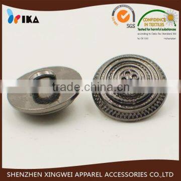 custom Multilayer circle metal clothes button