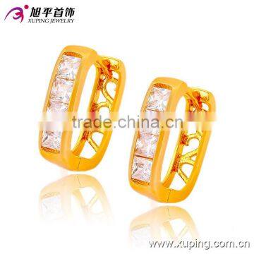 2016 wholesale cartilage yellow gold earring, huggie earrings for women