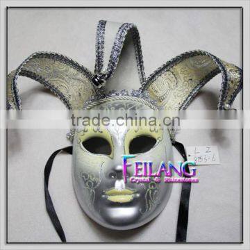 Silver Venetian male Mask Masquerade for wedding, dancing, parties, home decor