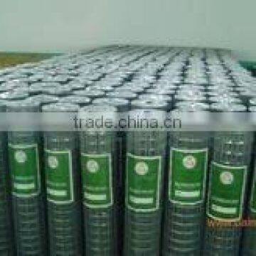 galvanised welded wire mesh 1" x 2"