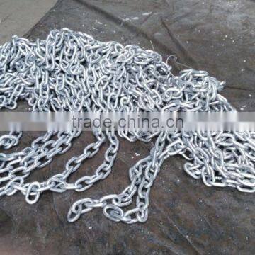 Hot dip galvanized boat chains factory