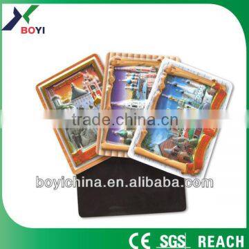 2014 chinese manufacturer 3d fridge magnet in soft pvc