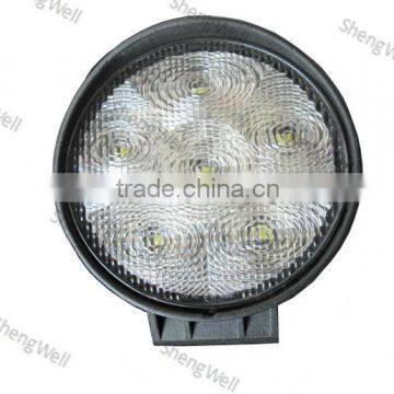 18W 9--32V Round LED work light IP67 Epitsar 4" led work lamp real factory flood/spot beam 1year warranty 18w led work light