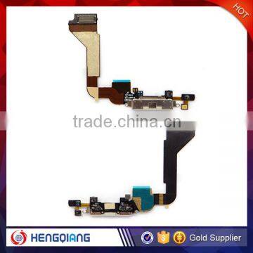 AAA China factory price charge port digitizer flex cable replacement for iPhone 4G white