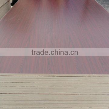 wood grain melamine paper plywood