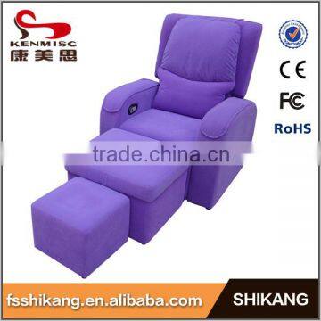 Recliner Pedicure Sofa, Modern Leather Sofa, Relax Spa Sofa