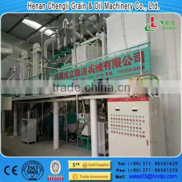 complete line maize flour milling machines