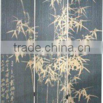 Bamboo Calligraphy Room Divider