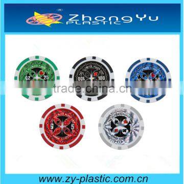 Laser Sticker Poker Chip