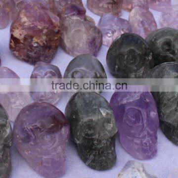 Amethyst Stone Skull Head Crystal Skull for Sale photo-2
