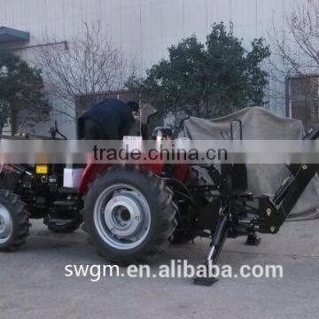 High quality DQ504 50HP 4WD Farm tractor with Front end loader and Backhoe