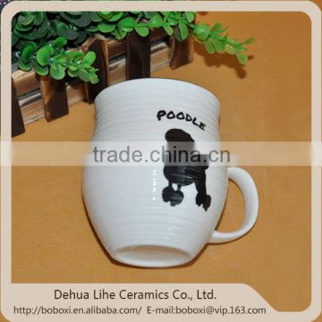 High quality cheap custom heat transfer animal mug