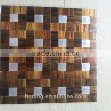 OEM ACP Mosaic Decoration Panel Tightly Spaced Aluminium Mosaic Tile