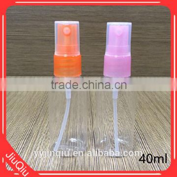 40ml Round Mist Spray Perfume / mini sprayer bottle / Cosmetic Pet Plastic Pump Bottle