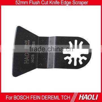 52mm High Carbon Steel Convex Rigid Scraper Oscillating Blade for power tool