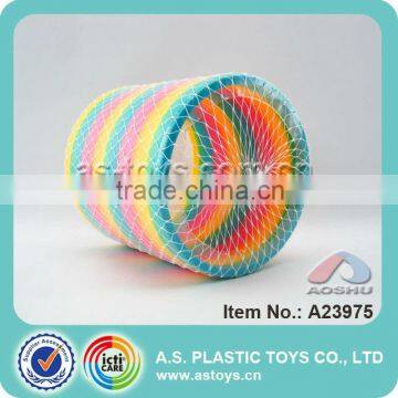 Large Colorful Funny Plastic Springs For Toys