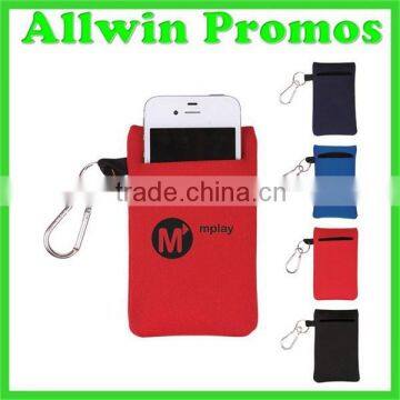 High Quality colorful Neoprene mobile cell phone bag