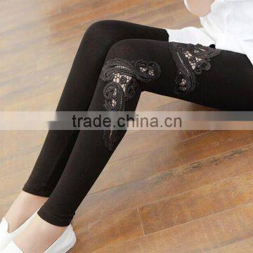 2015 Best selling autumn lace fashion hot sale leggings