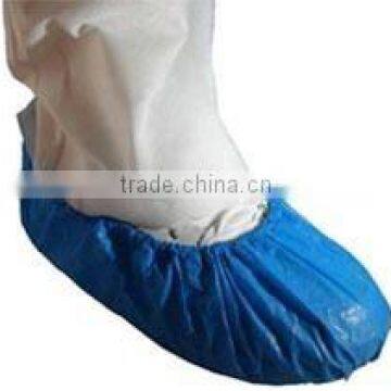 Cheaper PE blue color Shoe Covers