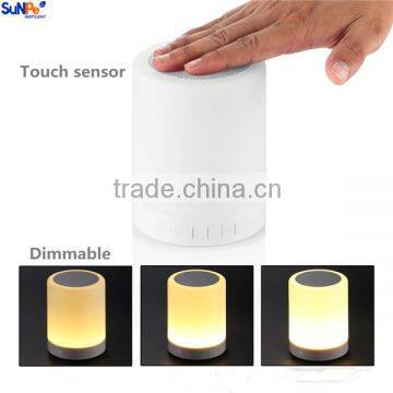Motion Sensor LED Night Light With Bluetooth Speaker Promotional Gifts Bedtime Story Speaker Bedside Lamp photo-2