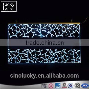 RGB Colorful advertising Acrylic Hinging display stand