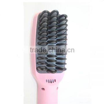 2016 The new fashion hair straightener comb and electric brush hair straightener