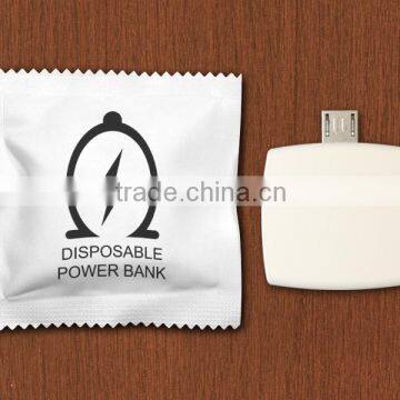 2016 New idea for advertising disposable phone charger promotional bulk personalized gifts