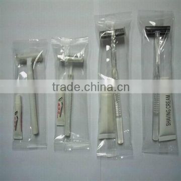 Servo Motor Control Full Automatic Hotel Disposable Shaver Wrapping Machine