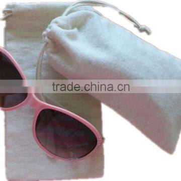 Logo customed pouch eyeglass pouch