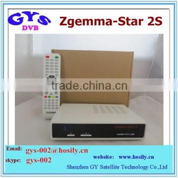 751MHZ CPU enigma2 linux OS Zgemma-star s2 satelllite receiver 2 tuner dvbS2/s * 2 zgemma