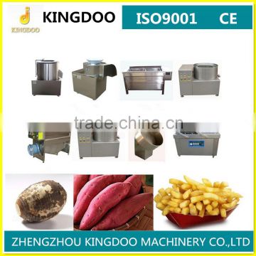 Automatic fried potato chips production line