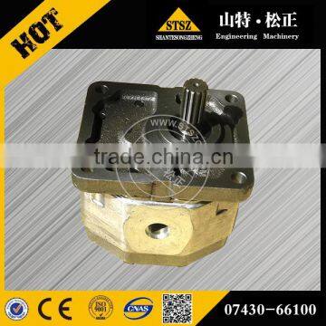 GD37-6H/GD705R-1 hydraulic pump 07430-66100 gear pump whole sale price with high quality