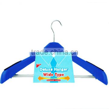 Hot selling plastic cloth hanger with nice factory price