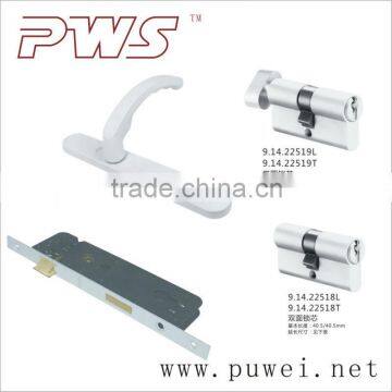 Hardware for PVC Window and Door- Multipoint Door lock/Mortise lock Window Handle Crescent Moon lock, sliding roller wheels