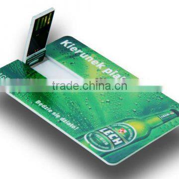 Cheapest price promotion gift business card usb flash memory, custom card usb, the thinnest credit card shaped usb flash drive