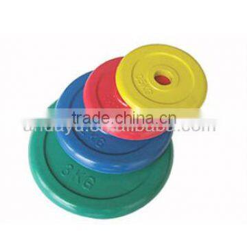 Rubber coated weight plate DY-WP-006