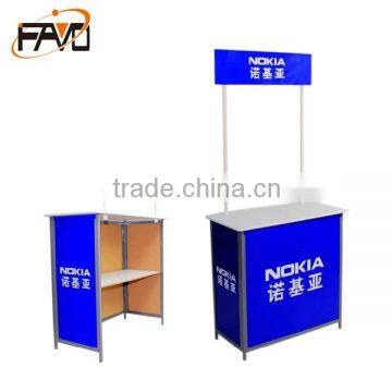 Rectangle Steel Fold Sales Promotion Table