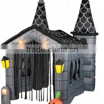 Halloween Inflatable Lighted Haunted House