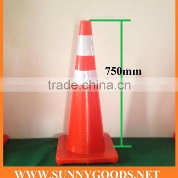 height 750mm high quality PVC colored trafic cones