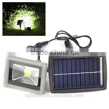 2016 new hot sale Outdoor 10W Solar Powered LED Mount Flood Light Home Garden Yard Lawn Spot Lamp