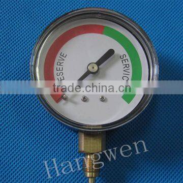 63mm bottom ABS plastic case manometer