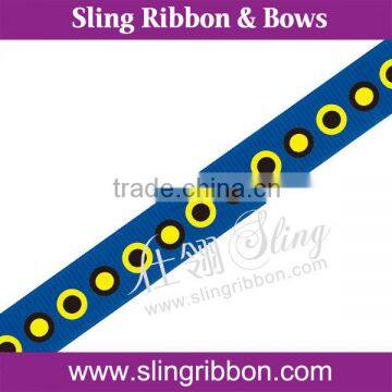 Wholesale 1" Halloween Dot Printed Ribbon