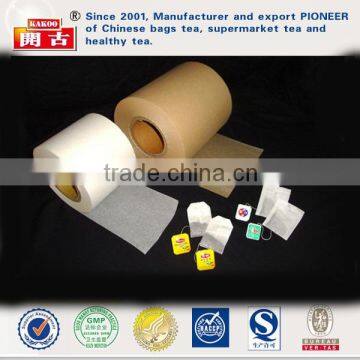 Food Grade Qualitative Rolls Heat Seal Filter Paper For Tea Bag Raw Paper